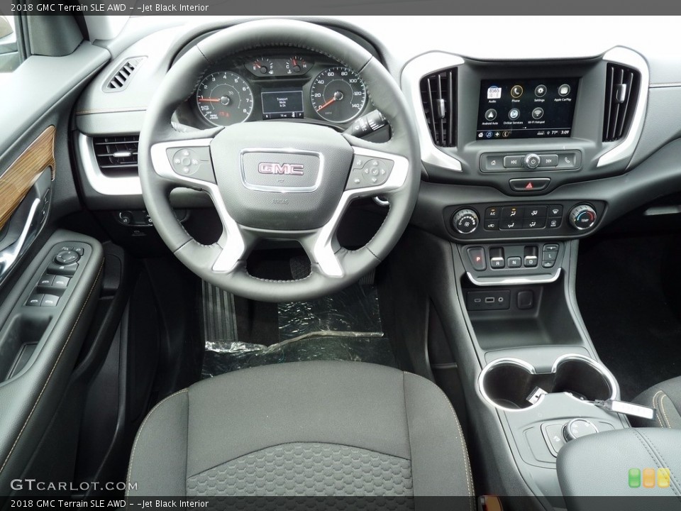 ­Jet Black Interior Dashboard for the 2018 GMC Terrain SLE AWD #122087837
