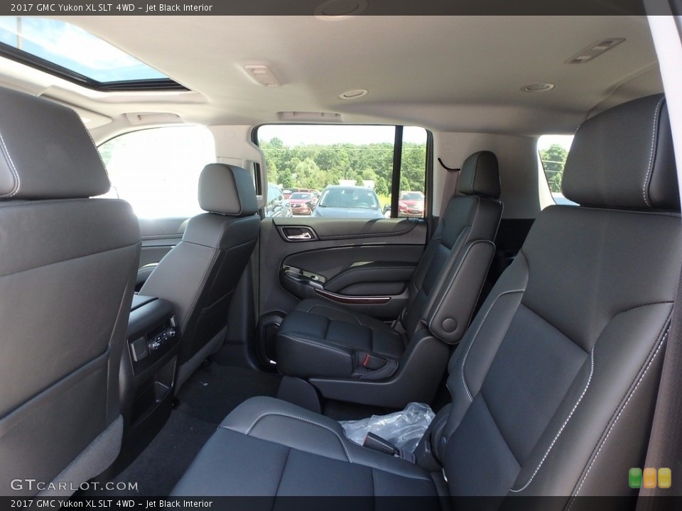 Jet Black Interior Rear Seat for the 2017 GMC Yukon XL SLT 4WD #122089220