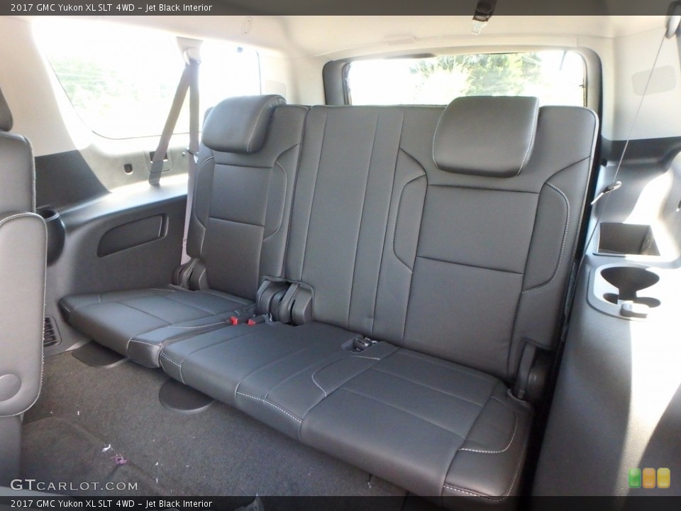 Jet Black Interior Rear Seat for the 2017 GMC Yukon XL SLT 4WD #122089247