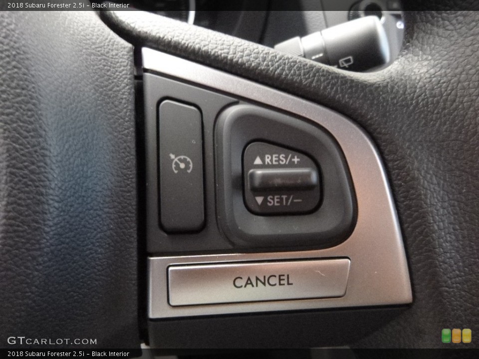Black Interior Controls for the 2018 Subaru Forester 2.5i #122091059