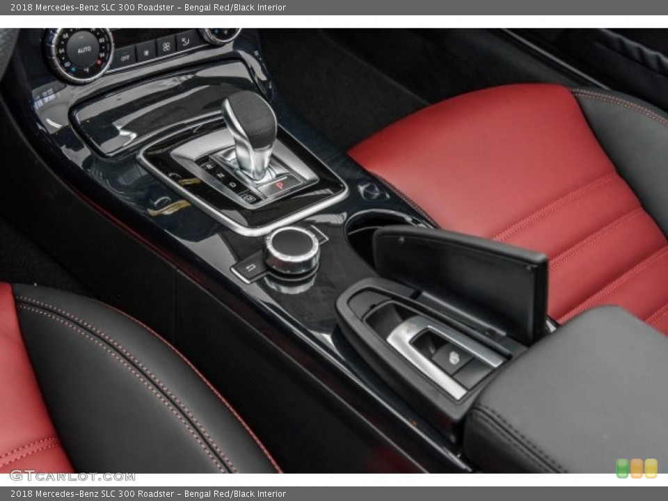Bengal Red/Black Interior Transmission for the 2018 Mercedes-Benz SLC 300 Roadster #122097899