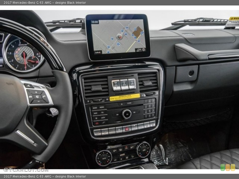 designo Black Interior Controls for the 2017 Mercedes-Benz G 63 AMG #122098034