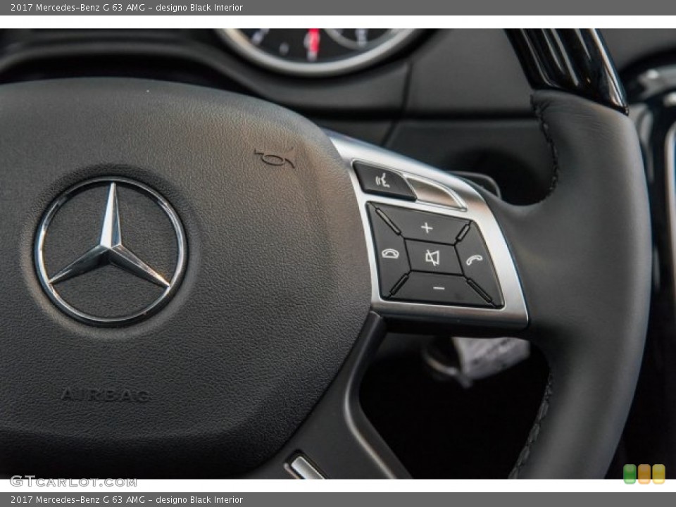 designo Black Interior Controls for the 2017 Mercedes-Benz G 63 AMG #122098196