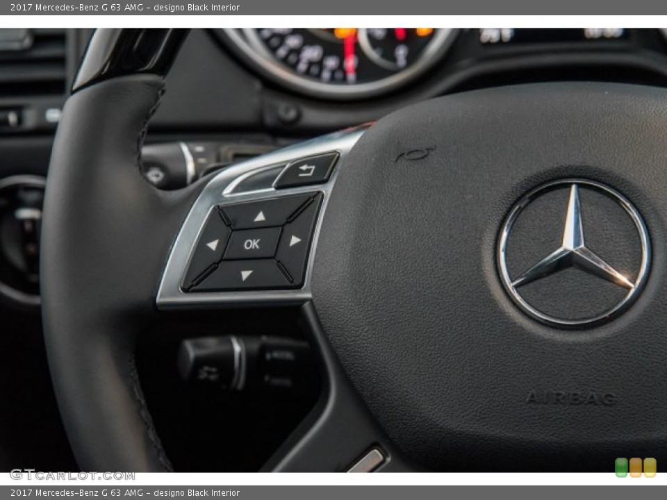 designo Black Interior Controls for the 2017 Mercedes-Benz G 63 AMG #122098208