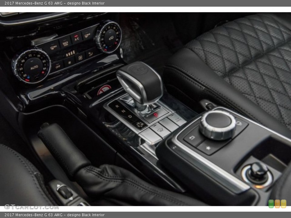 designo Black Interior Transmission for the 2017 Mercedes-Benz G 63 AMG #122098236