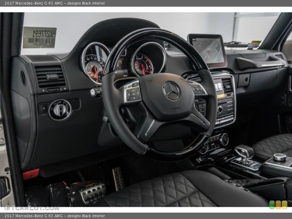 designo Black Interior Dashboard for the 2017 Mercedes-Benz G 63 AMG #122098250