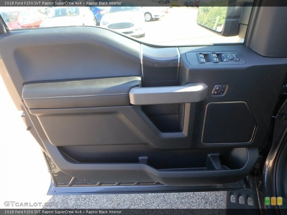 Raptor Black Interior Door Panel for the 2018 Ford F150 SVT Raptor SuperCrew 4x4 #122101364