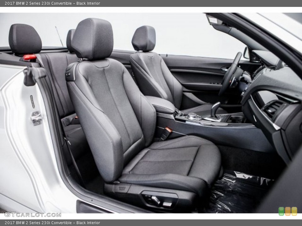 Black Interior Photo for the 2017 BMW 2 Series 230i Convertible #122110734