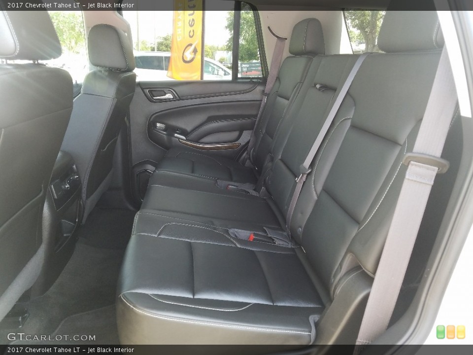Jet Black Interior Rear Seat for the 2017 Chevrolet Tahoe LT #122127269