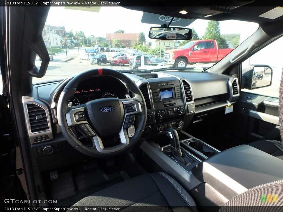 Raptor Black Interior Photo for the 2018 Ford F150 SVT Raptor SuperCrew 4x4 #122136701