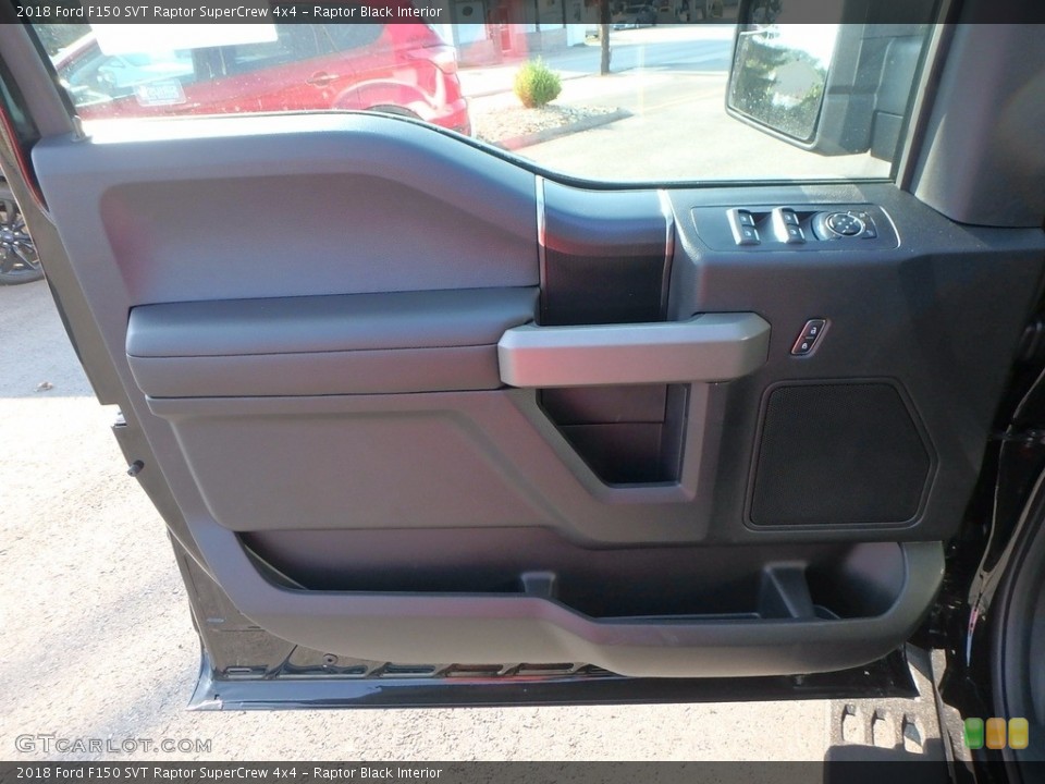 Raptor Black Interior Door Panel for the 2018 Ford F150 SVT Raptor SuperCrew 4x4 #122136725