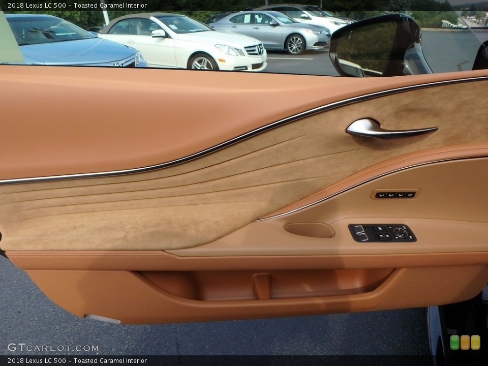 Toasted Caramel Interior Door Panel for the 2018 Lexus LC 500 #122146379