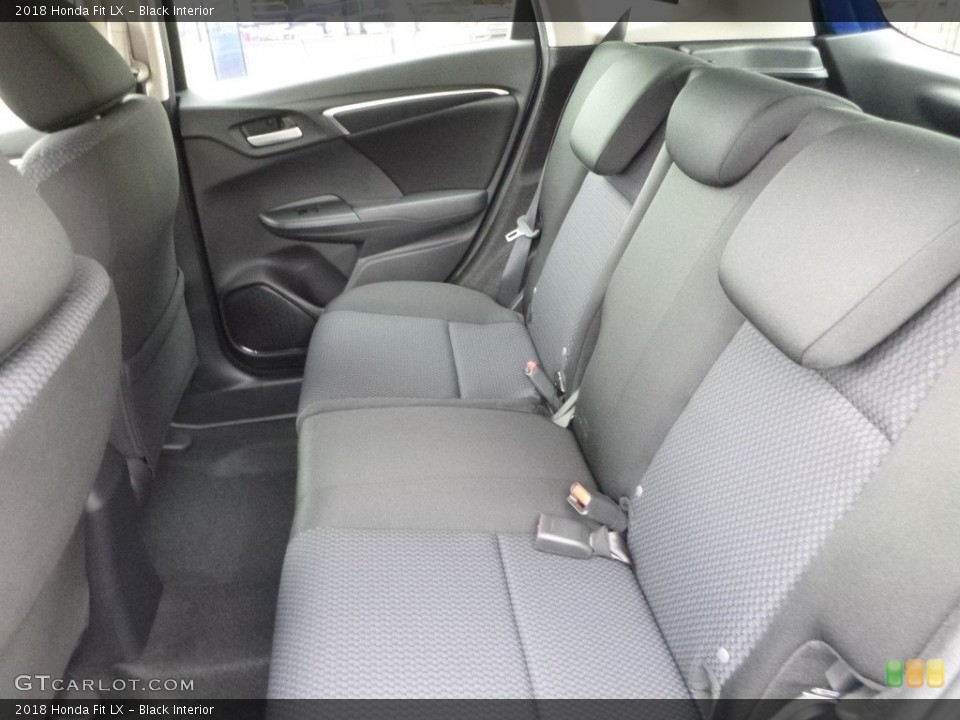 Black Interior Rear Seat for the 2018 Honda Fit LX #122151170