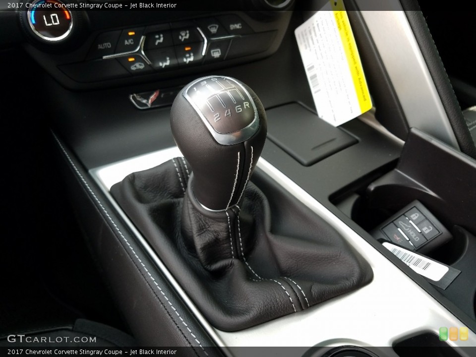 Jet Black Interior Transmission for the 2017 Chevrolet Corvette Stingray Coupe #122157566