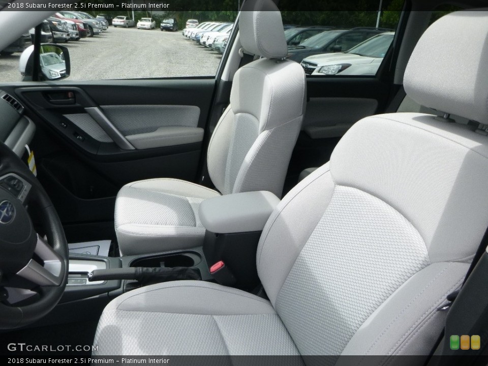 Platinum Interior Front Seat for the 2018 Subaru Forester 2.5i Premium #122158436