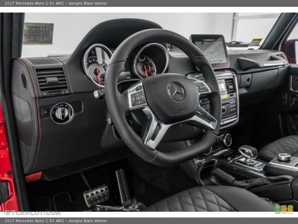 designo Black Interior Dashboard for the 2017 Mercedes-Benz G 63 AMG #122180372