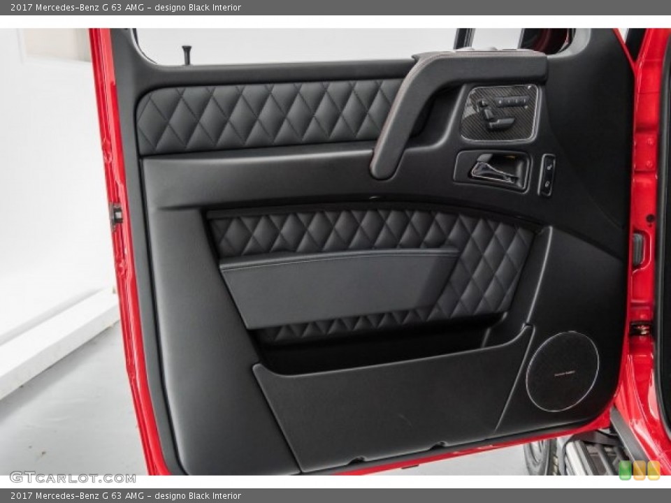designo Black Interior Door Panel for the 2017 Mercedes-Benz G 63 AMG #122180414