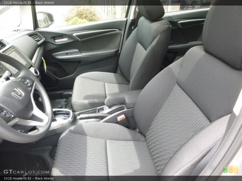 Black Interior Front Seat for the 2018 Honda Fit EX #122189803