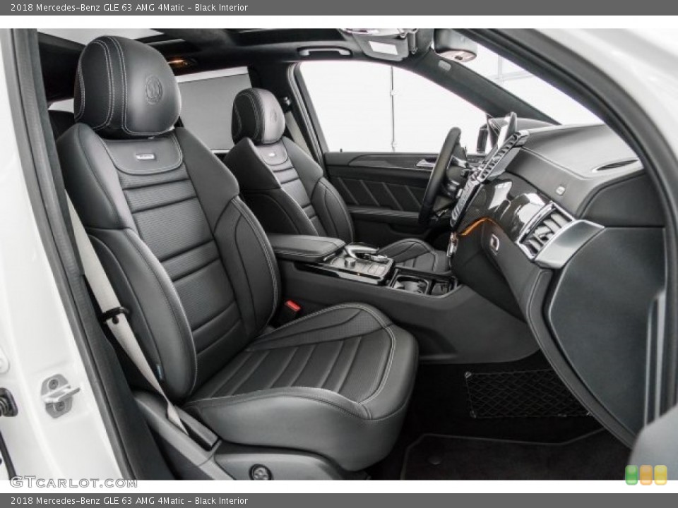 Black Interior Photo for the 2018 Mercedes-Benz GLE 63 AMG 4Matic #122198877