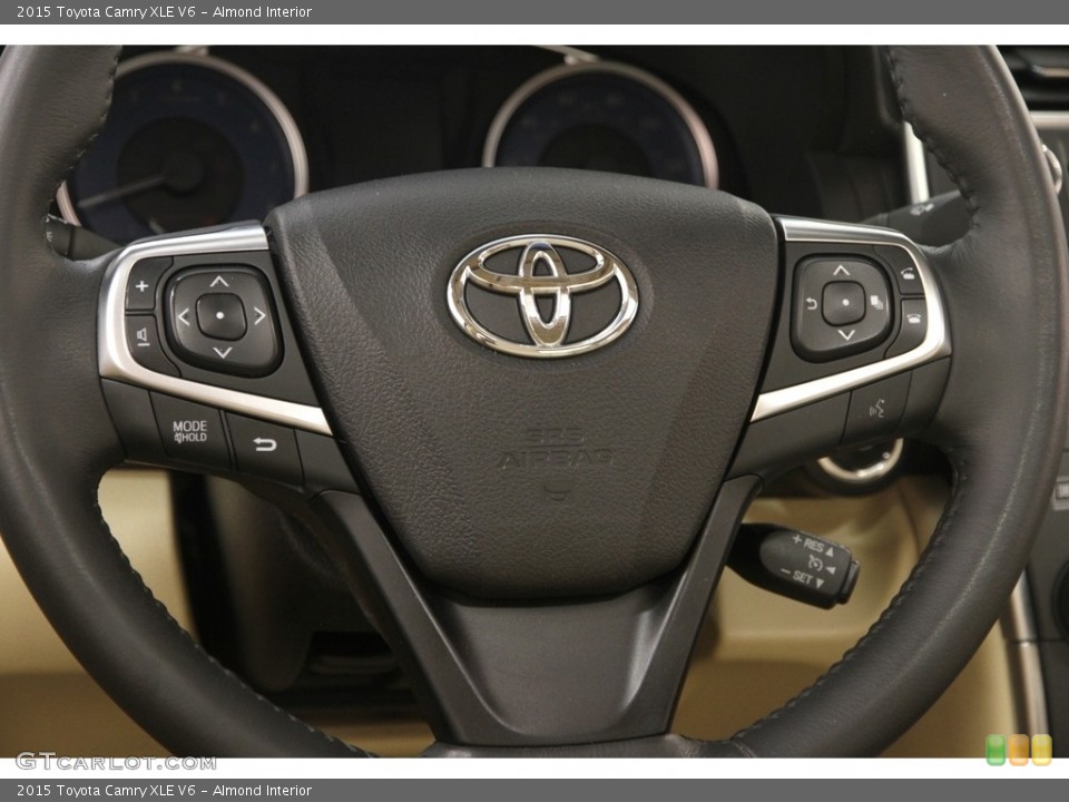 Almond Interior Steering Wheel for the 2015 Toyota Camry XLE V6 #122199732