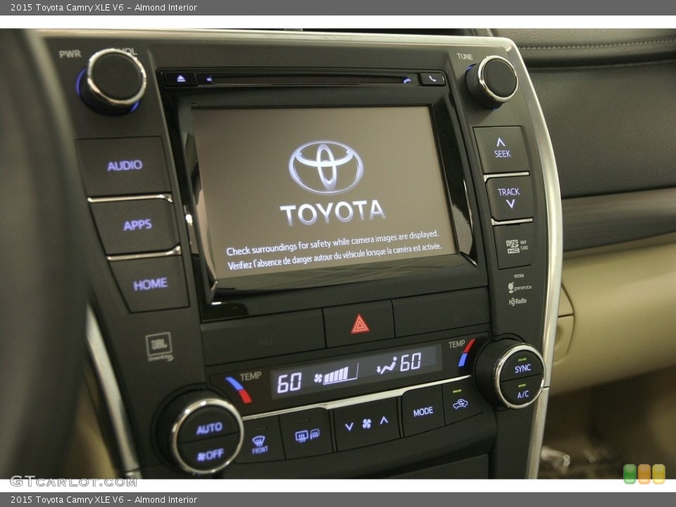 Almond Interior Controls for the 2015 Toyota Camry XLE V6 #122199780