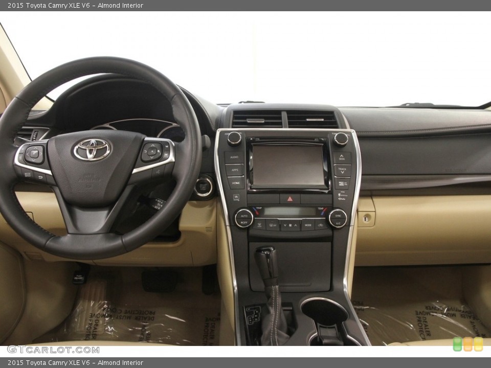 Almond Interior Dashboard for the 2015 Toyota Camry XLE V6 #122200110