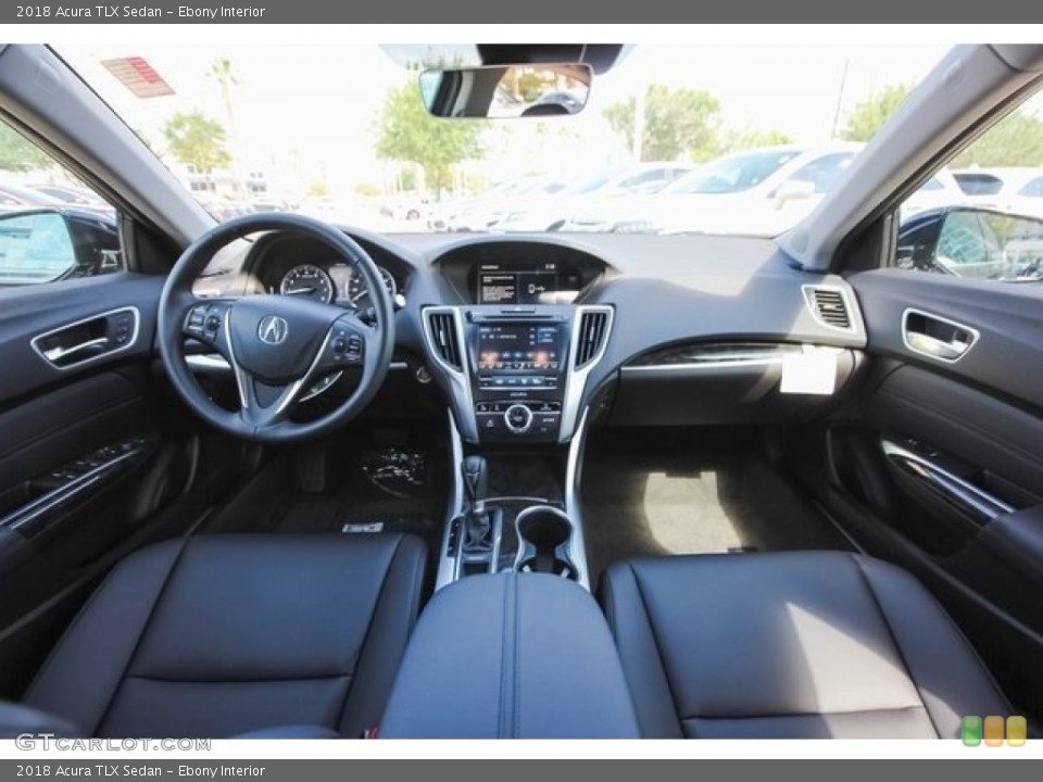 Ebony Interior Photo for the 2018 Acura TLX Sedan #122200452