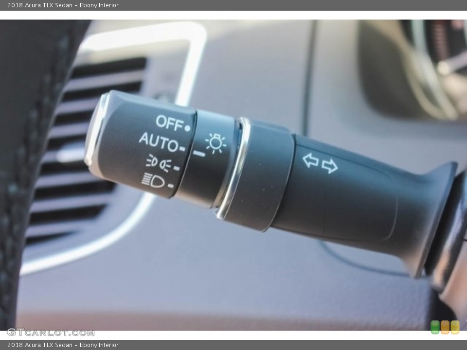Ebony Interior Controls for the 2018 Acura TLX Sedan #122200860