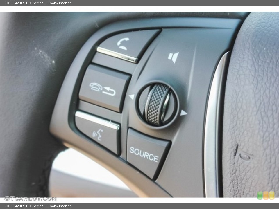 Ebony Interior Controls for the 2018 Acura TLX Sedan #122200875