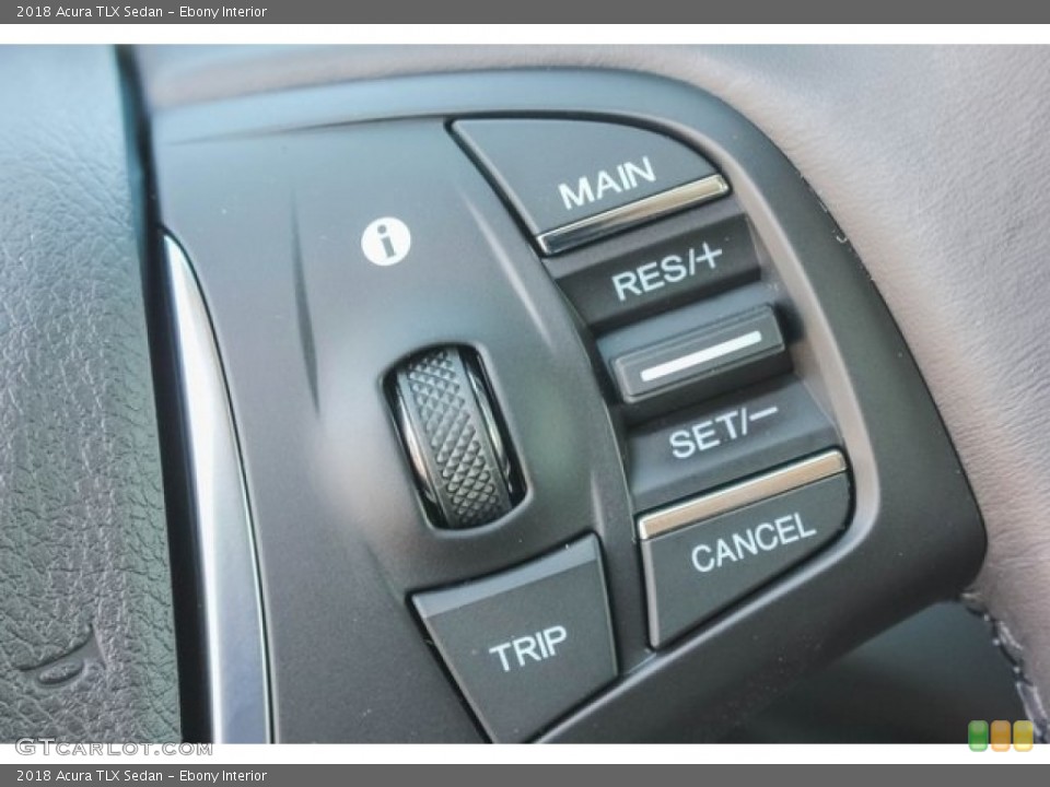 Ebony Interior Controls for the 2018 Acura TLX Sedan #122200905