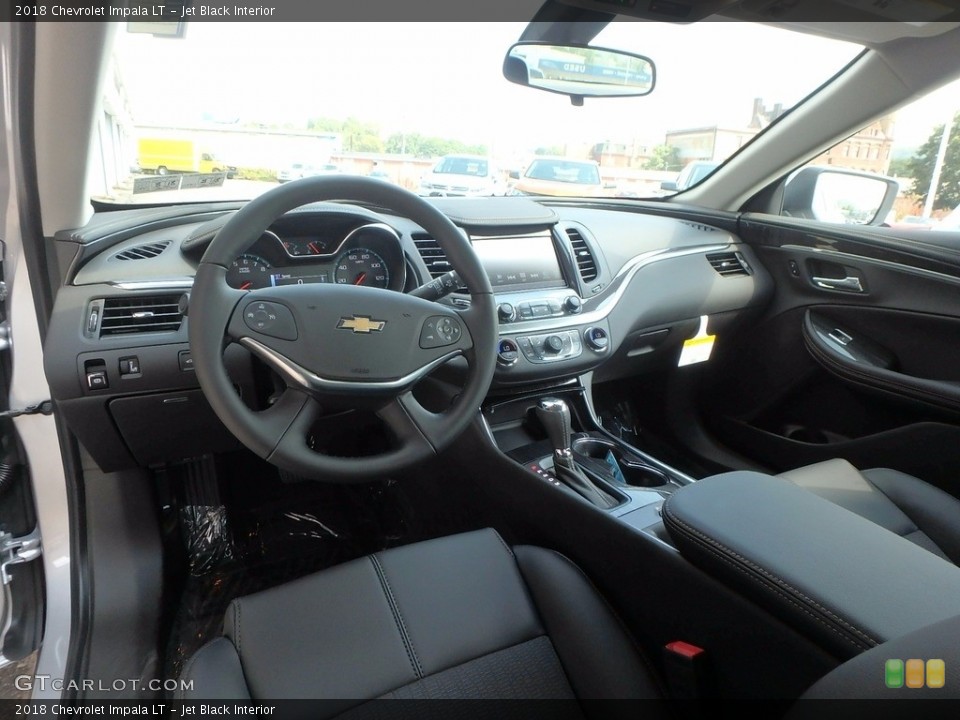 Jet Black Interior Photo for the 2018 Chevrolet Impala LT #122224911