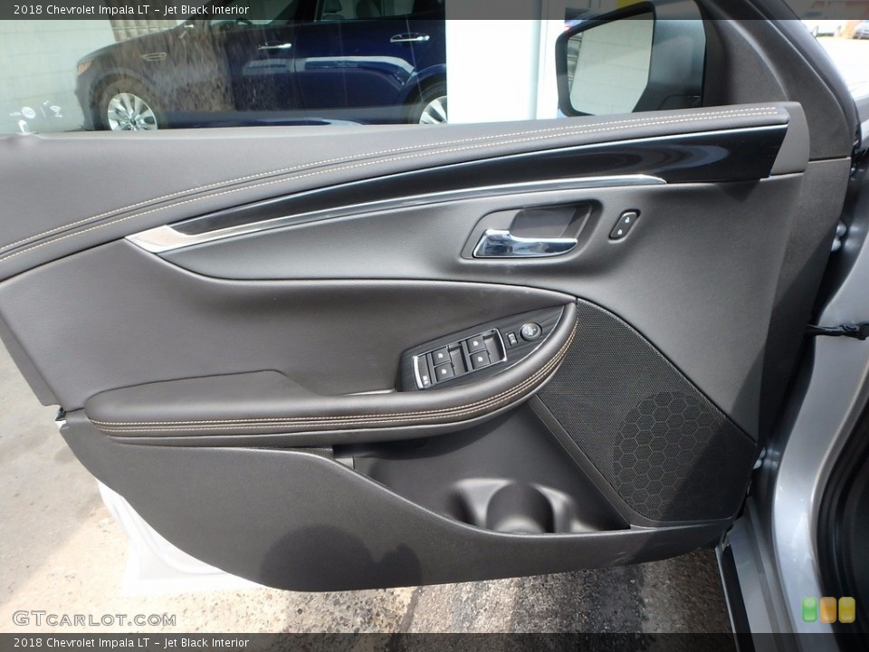 Jet Black Interior Door Panel for the 2018 Chevrolet Impala LT #122224941