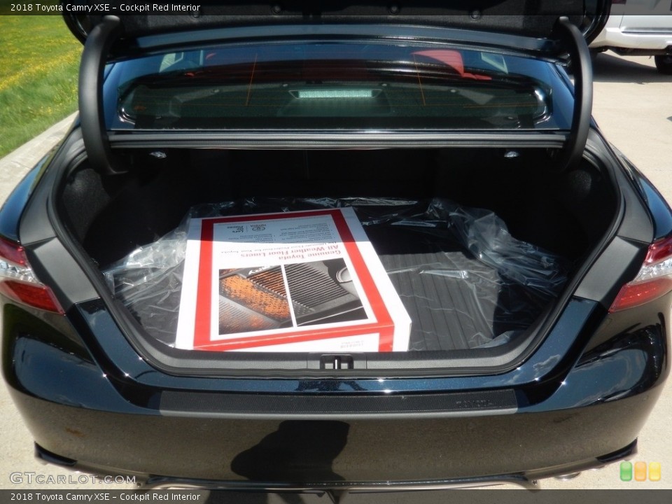 Cockpit Red Interior Trunk for the 2018 Toyota Camry XSE #122227137