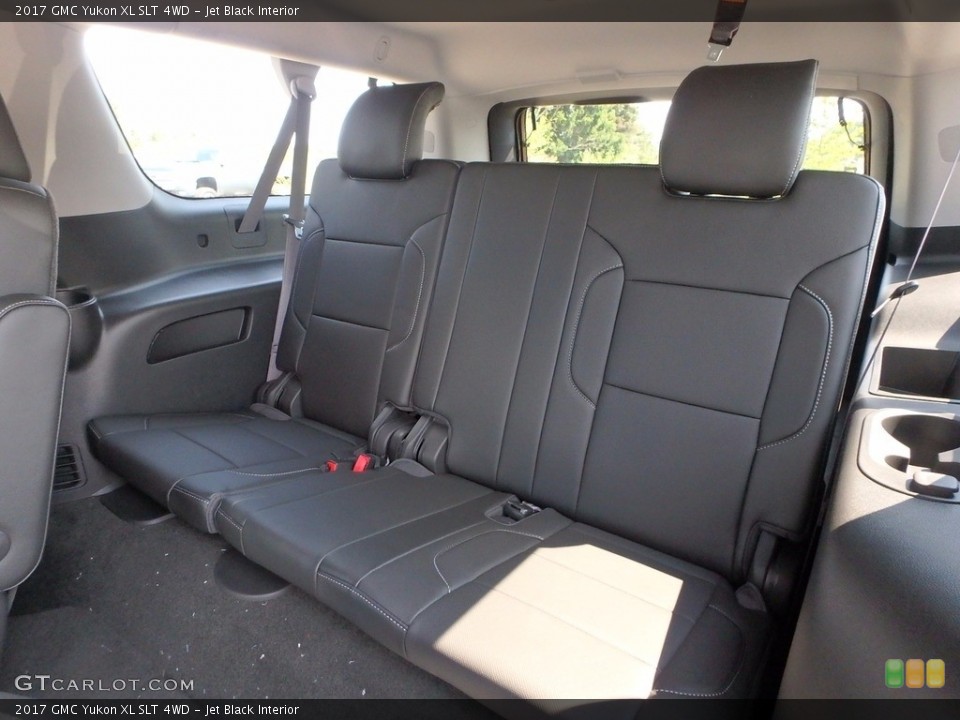 Jet Black Interior Rear Seat for the 2017 GMC Yukon XL SLT 4WD #122238150