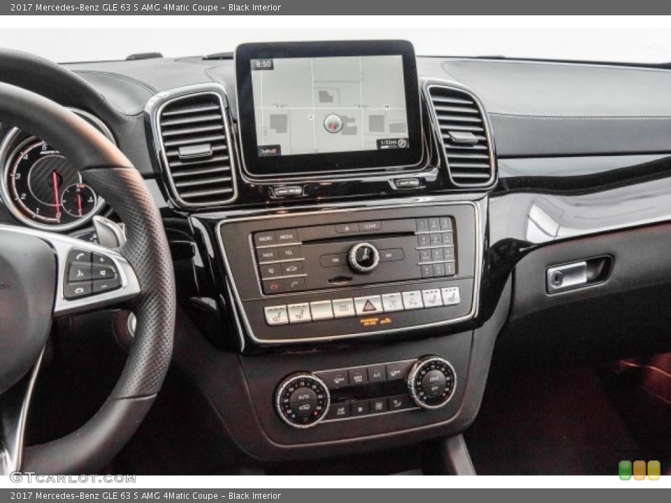 Black Interior Controls for the 2017 Mercedes-Benz GLE 63 S AMG 4Matic Coupe #122241282