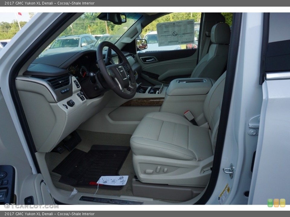 Cocoa/­Shale Interior Front Seat for the 2017 GMC Yukon XL Denali #122271287