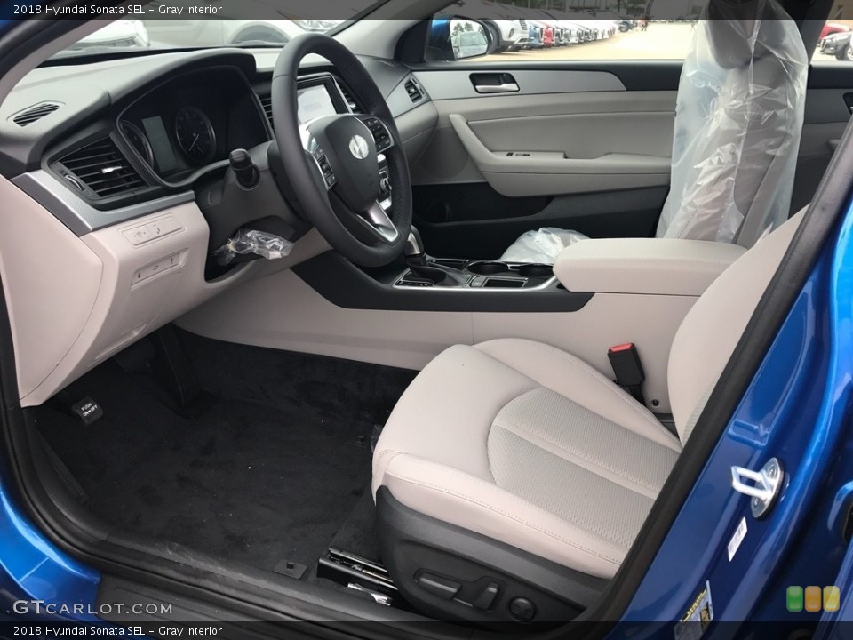 Gray Interior Photo for the 2018 Hyundai Sonata SEL #122279228