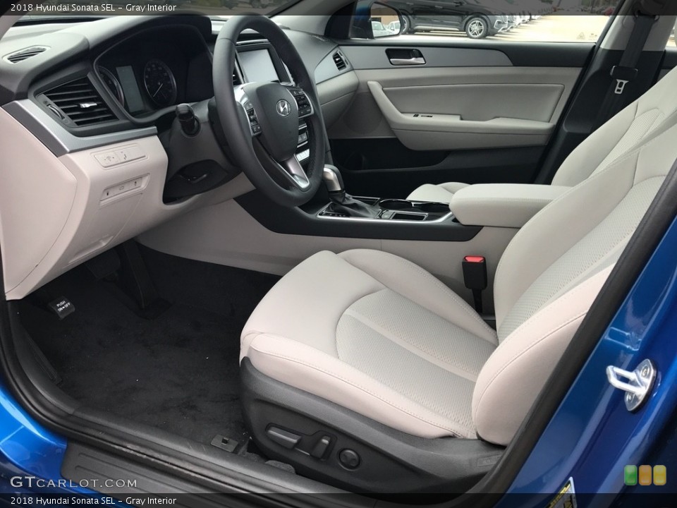 Gray Interior Photo for the 2018 Hyundai Sonata SEL #122280683