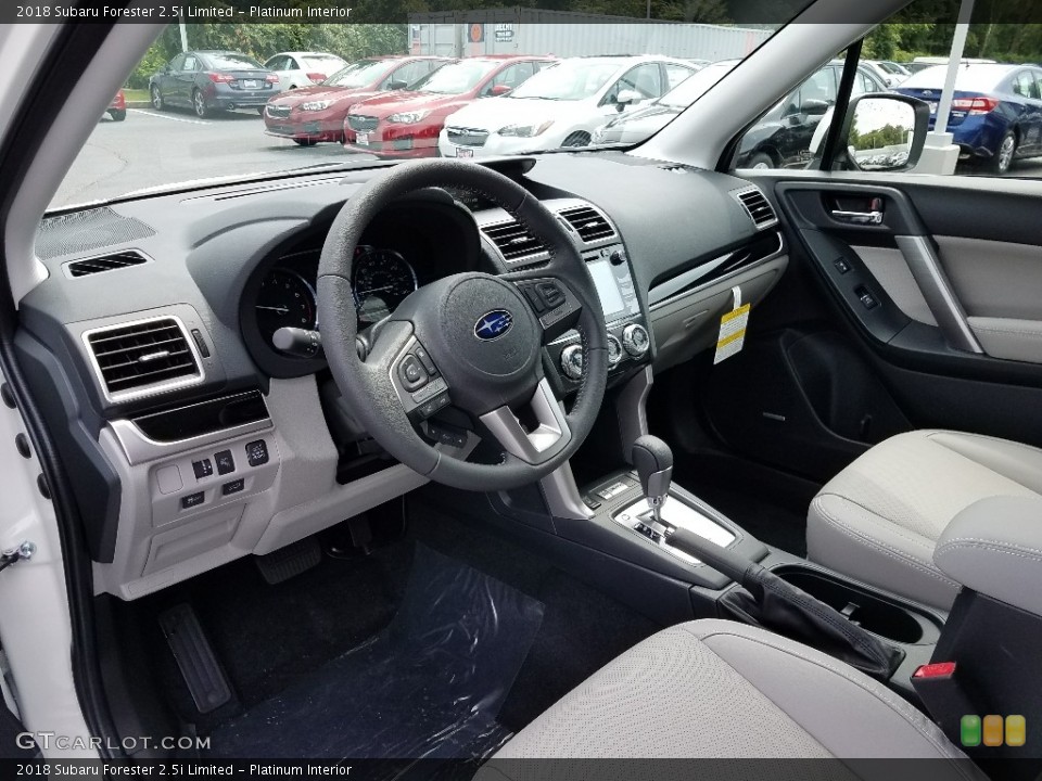 Platinum Interior Photo for the 2018 Subaru Forester 2.5i Limited #122296210