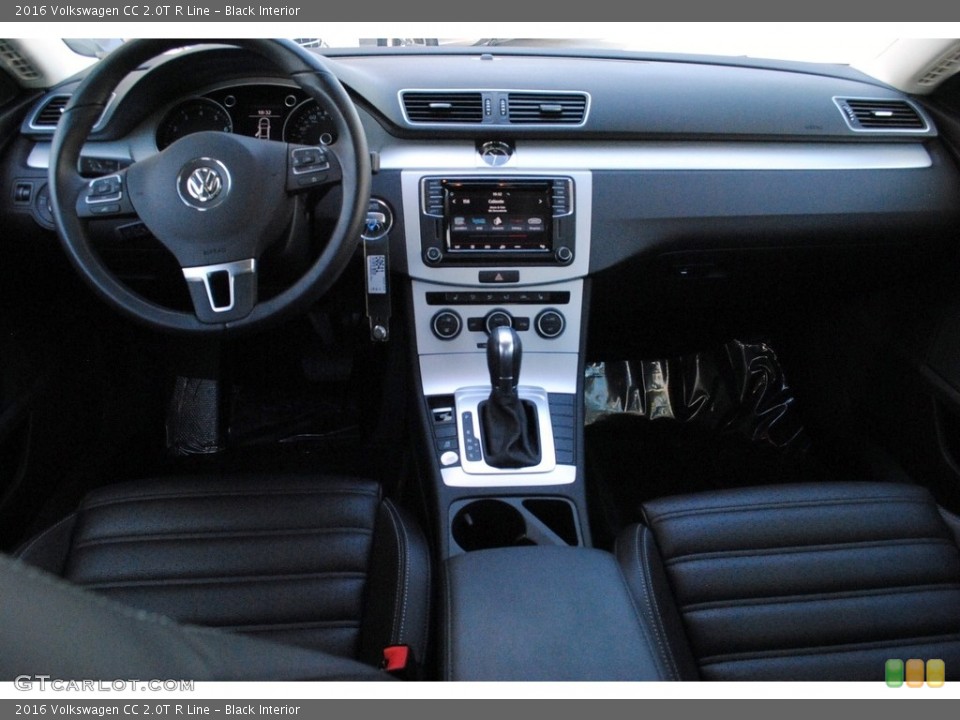 Black Interior Dashboard for the 2016 Volkswagen CC 2.0T R Line #122299207