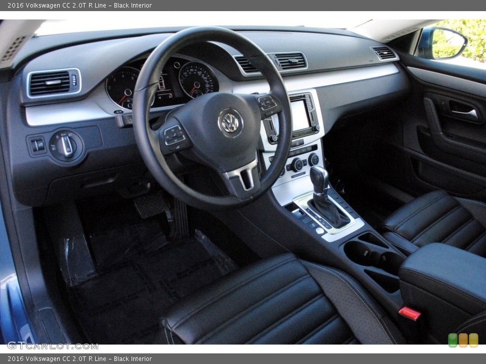 Black Interior Photo for the 2016 Volkswagen CC 2.0T R Line #122299276