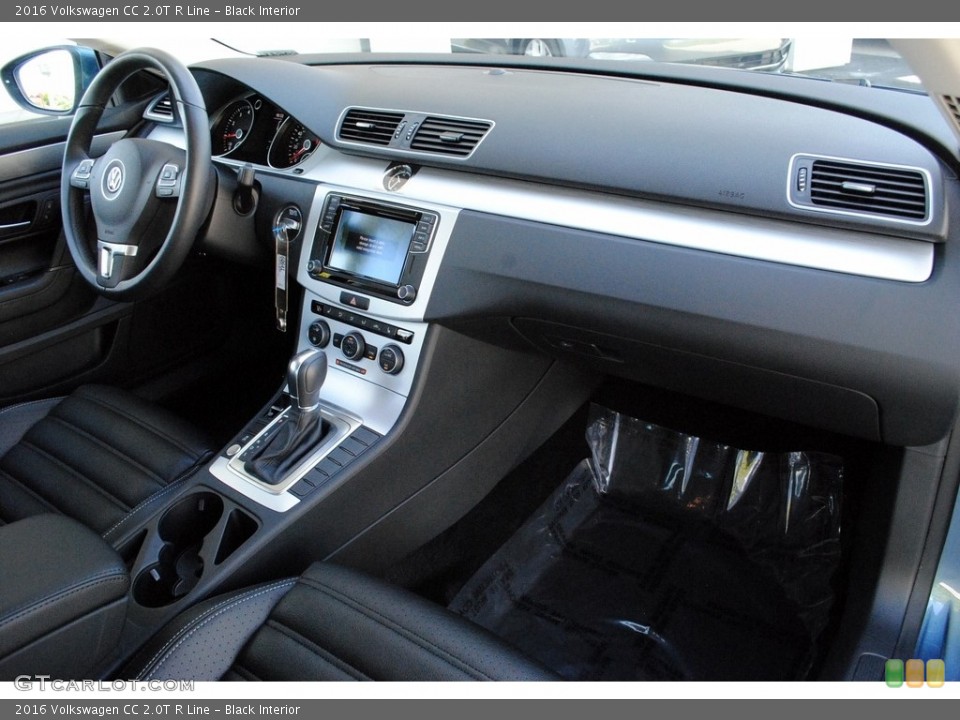 Black Interior Dashboard for the 2016 Volkswagen CC 2.0T R Line #122299354