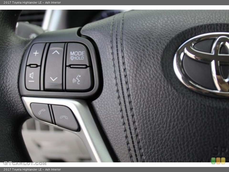 Ash Interior Controls for the 2017 Toyota Highlander LE #122316135