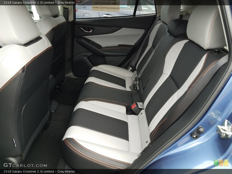Gray Interior Rear Seat for the 2018 Subaru Crosstrek 2.0i Limited #122341067