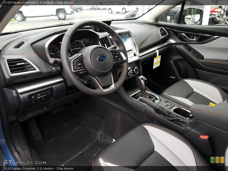 Gray Interior Photo for the 2018 Subaru Crosstrek 2.0i Limited #122341091