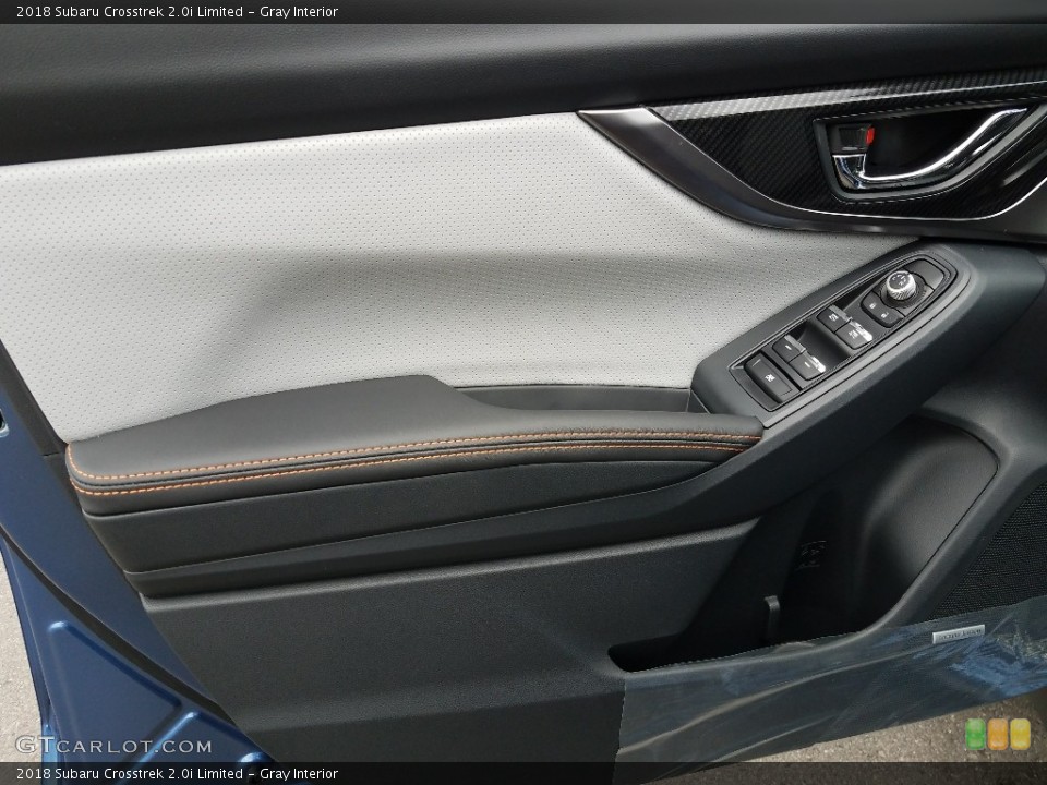 Gray Interior Door Panel for the 2018 Subaru Crosstrek 2.0i Limited #122341115
