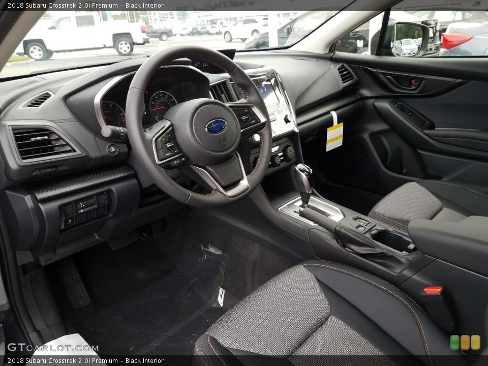 Black Interior Photo for the 2018 Subaru Crosstrek 2.0i Premium #122341340