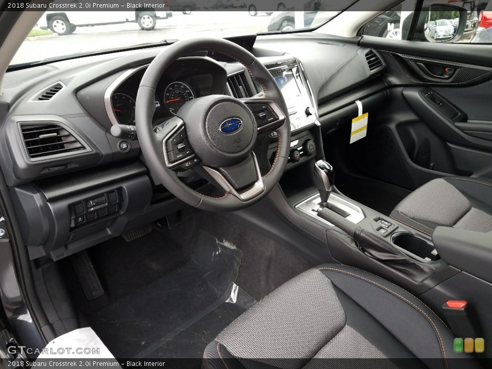 Black Interior Photo for the 2018 Subaru Crosstrek 2.0i Premium #122341388