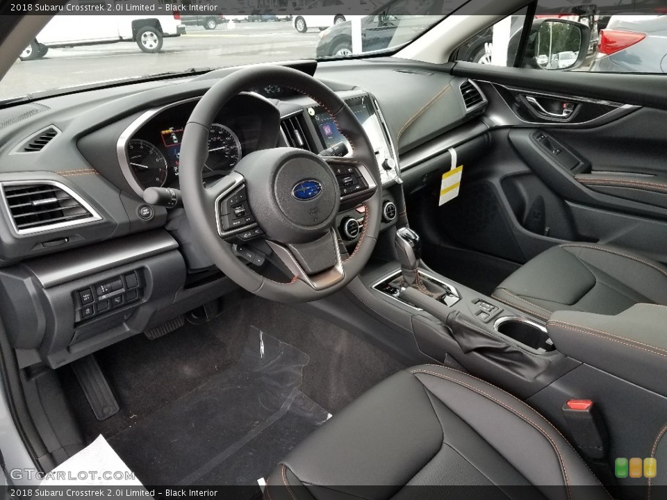 Black Interior Photo for the 2018 Subaru Crosstrek 2.0i Limited #122341589