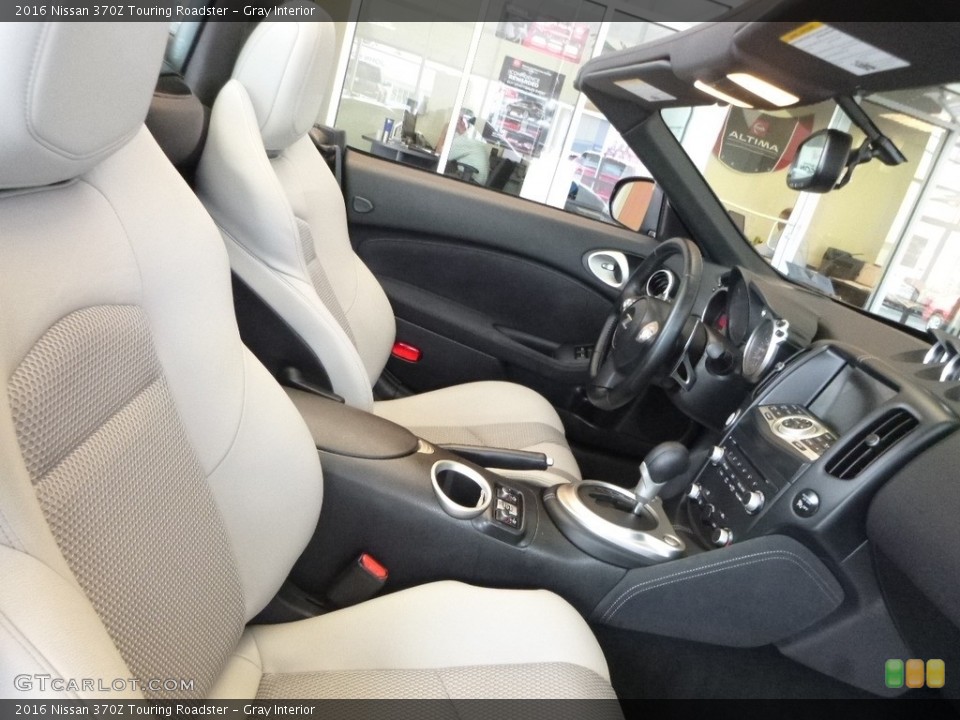 Gray Interior Front Seat for the 2016 Nissan 370Z Touring Roadster #122348953